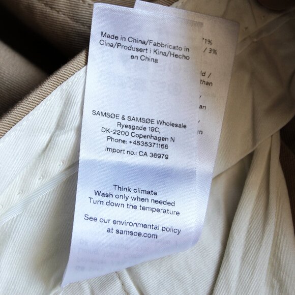 BNWT SS21 SAMSOE & SAMSOE MANDLA SHORTS S & L - Picture 11 of 14